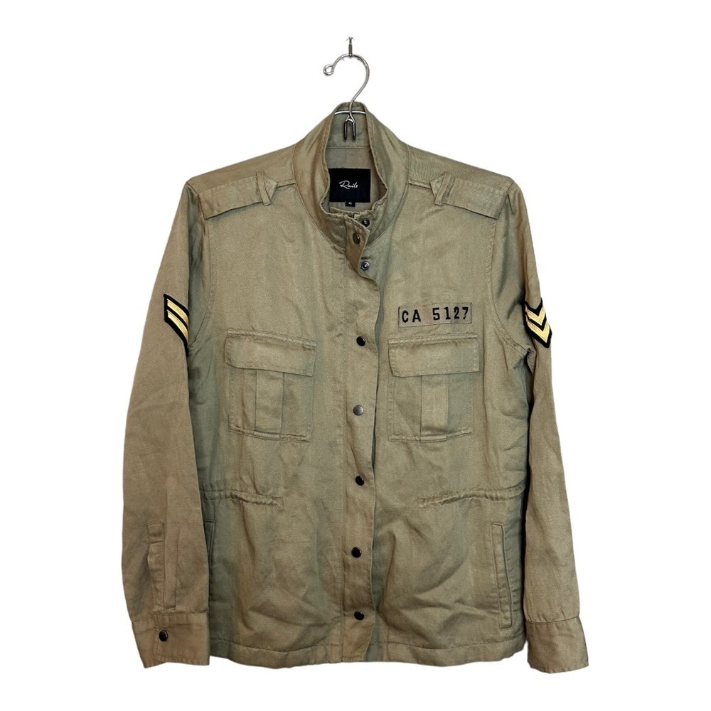 RAILS Trey Jacket in Light Sage Arrow Patch XS - Picture 3 of 8